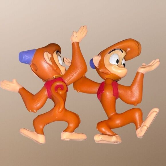Walt Disney World 50th Anniversary McDonald's Happy Meal Toy Abu 2.5” Figure B18 - Picture 1 of 2